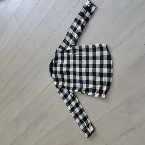 Boys 10/12 Levi's Flannel Button Down Shirt - Picture 4 of 4